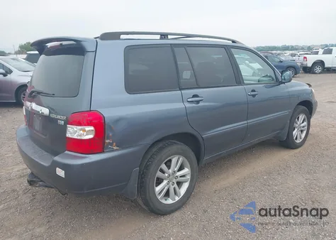 2006 Toyota Highlander Hybrid V6 from USA, damaged, VIN JTEEW21A060011883
